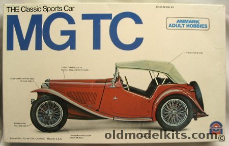 Anmark 1/16 MG TC Sports Car - (ex Bandai / Entex), 8223 plastic model kit